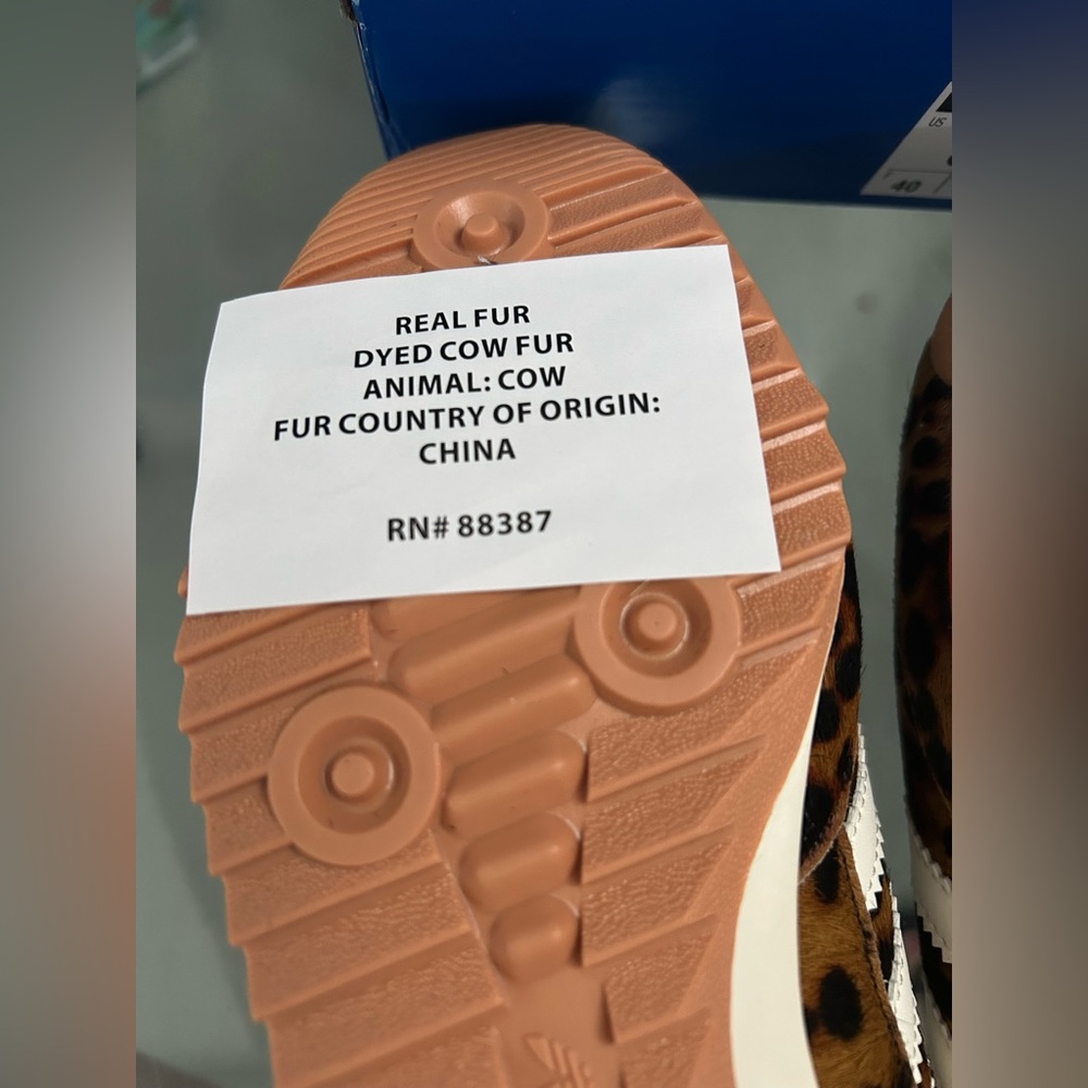 Adidas Women's leopard SL 72 OG SHOES - Picture 5 of 10